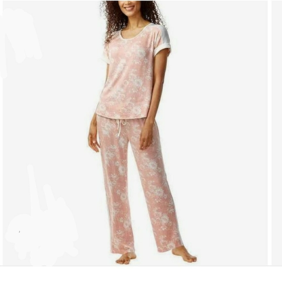 Lucky	🍀Brand Pajama set! 4 piece tank, tee, shorts, and pants size Med - Picture 2 of 12